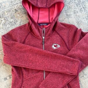 Cutter & Buck Women's Maroon Zip-Up Jacket
